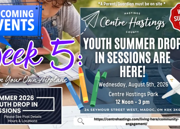 Child colouring paper airplane in background, cartoon of paper airplane, crayons in foreground, event details